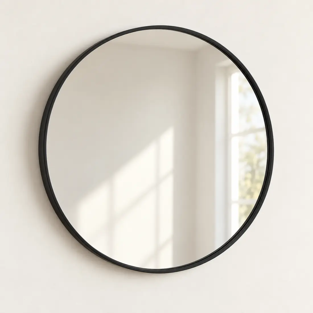 Orbit Wall Mirror in Black