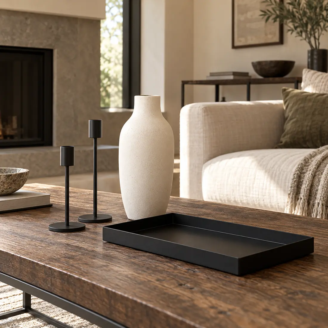 Studio Home Accent Set styled in a home setting